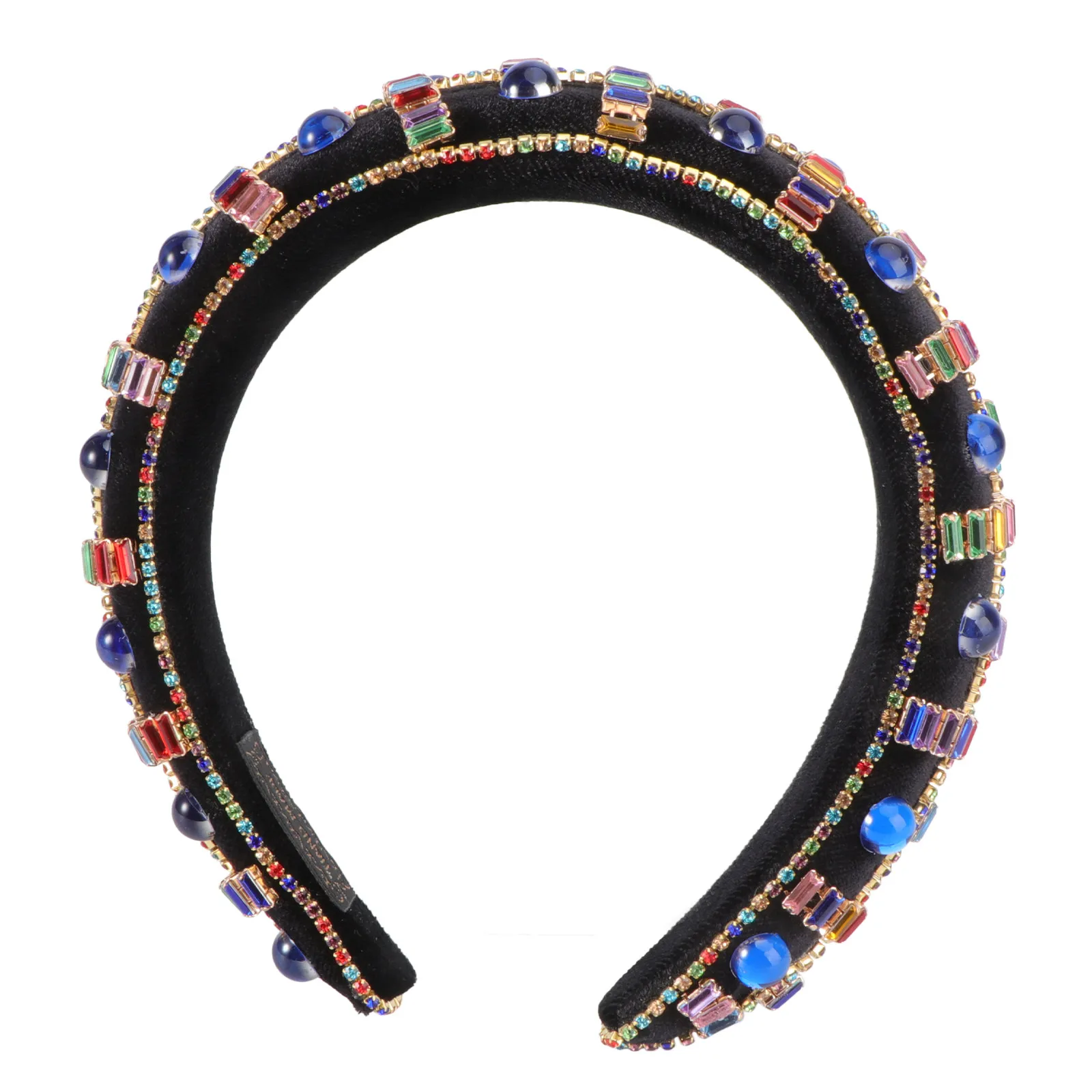 

1Pcs Retro Hair Hoop Royal Court Style Breathable Makeup Headdress Face Washing Spa Workout Hair Accessories Funny Party