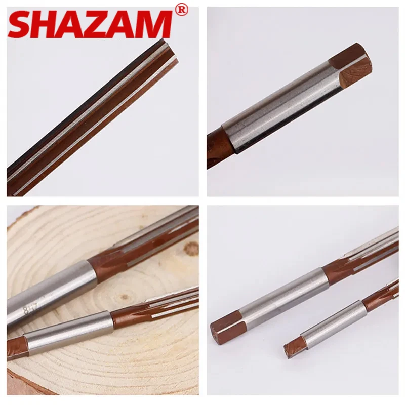 2mm-16mm Straight Shank D4 HSS Reamer Chucking Engineering Milling Cutter Tool 3mm/4mm/5mm/6mm/8mm/10mm/12mm/14m 6 Flutes HSS