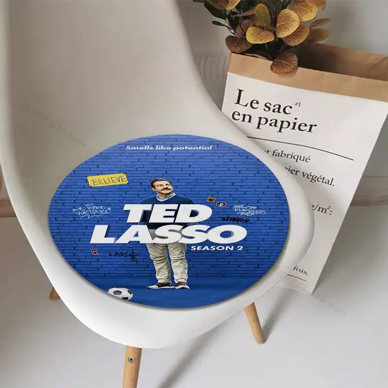 TV Series Ted Lasso European Fabric Cushion Non-slip Living Room Sofa Decor Students Stool Tatami Office Outdoor Garden Cushions