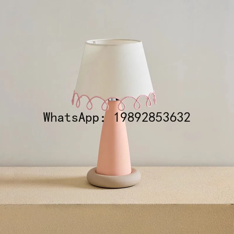 

X-23 bedroom bedside decorative atmosphere lamp pink table lamp dimmable eye protection