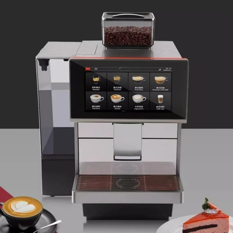 M12 Automatic Commercial Coffee Machine Grinding Machine Office Milk Coffee Machine