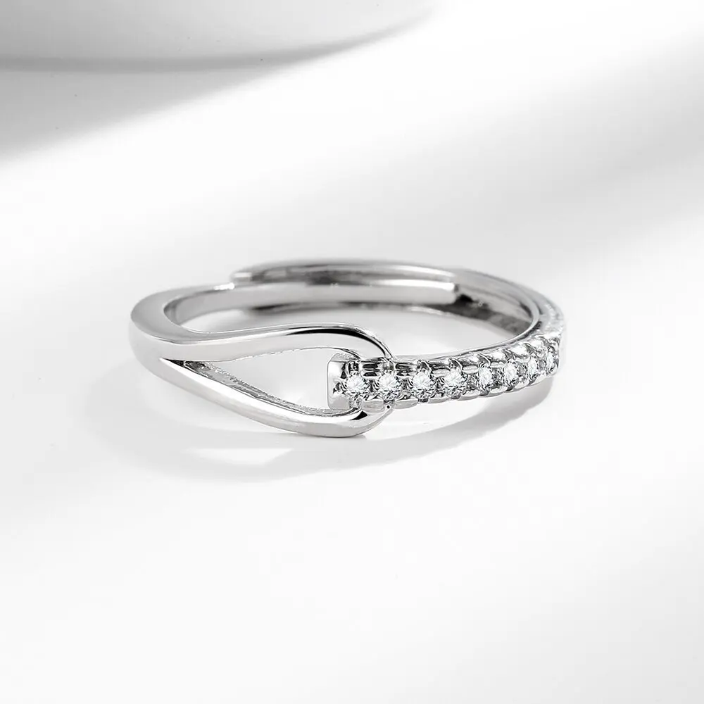 

New 925 Sterling Silver Moissanite Ring for Women Engagement Wedding Classic High Quality Jewelry Birthday Gift Party Fashion