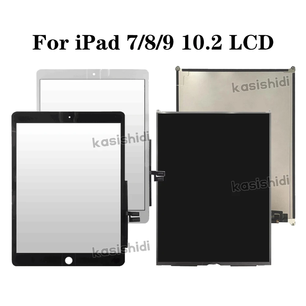 10.2'' LCD For iPad 9 10.2 2021 9th Gen A2602 A2603 A2604 A2605 LCD Touch Screen Glass Display Panel Replacement Parts Tested