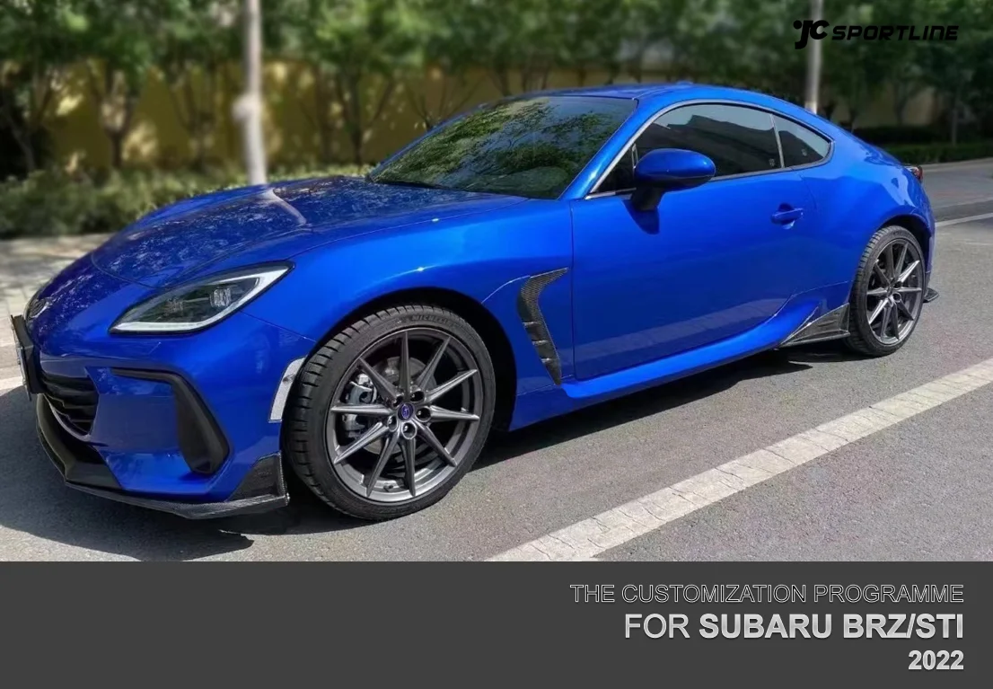 New design Auto Upgrade PU Car Body Parts for Subaru BRZ 2022-2023