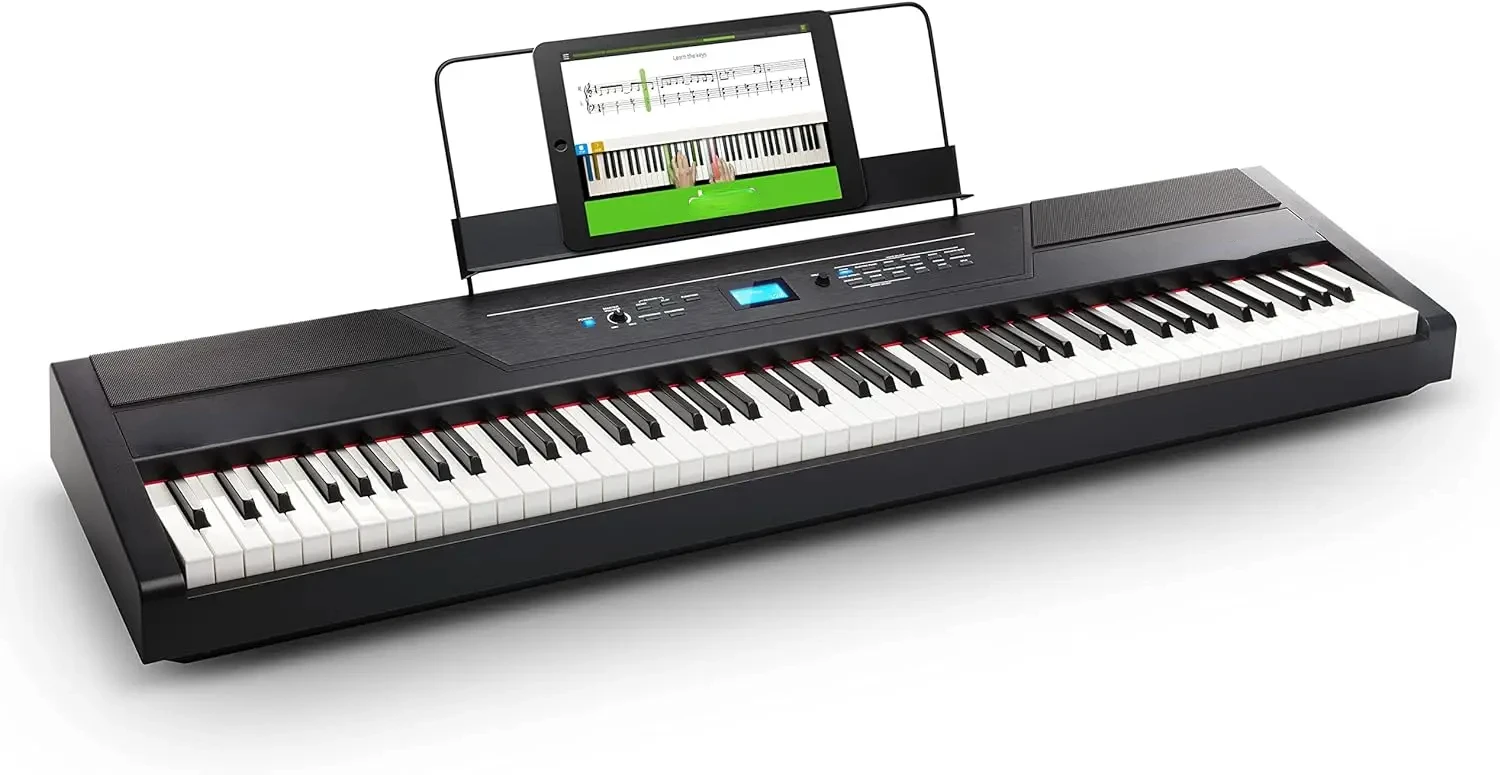 

Recital Pro - 88 Key Digital Piano Keyboard with Hammer Action Weighted Keys, 2x20W Speakers,