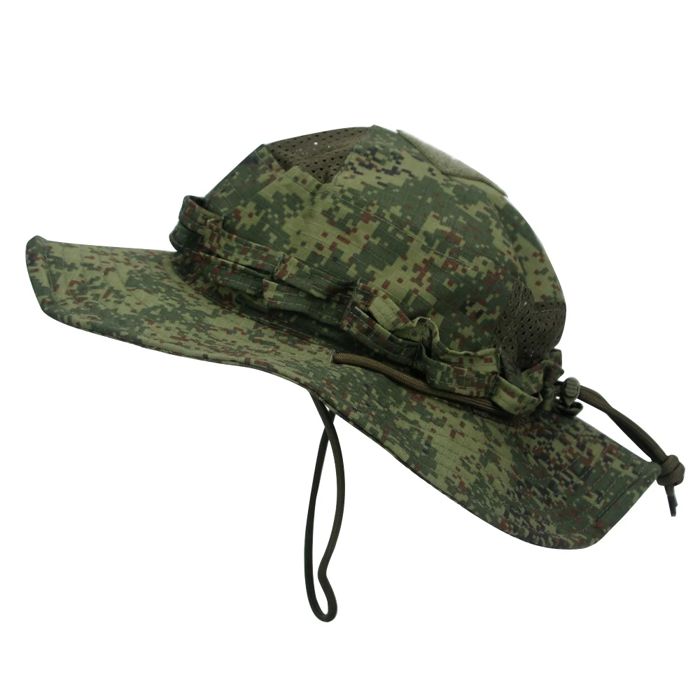 1 Stück/3 Stück Camo Boonie Hut Sonnenschutz Atmungsaktiver Fischerhut Herren Outdoor Wandern Jagd Angeln Winddichter Fischerhut