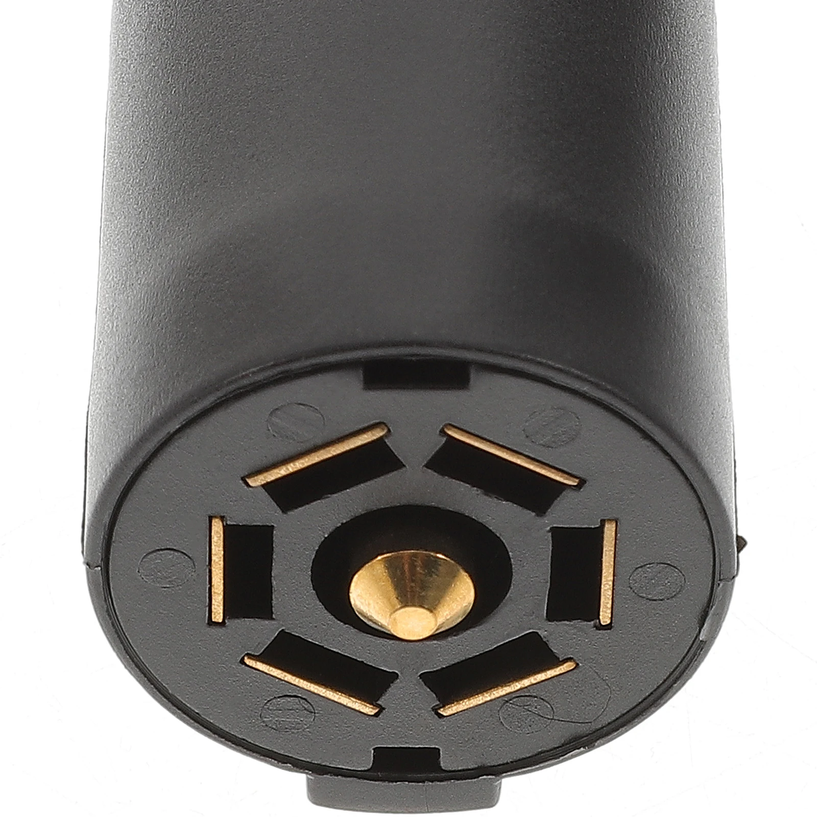 

7 Pin Connector Adapter Caravan Light Wiring For Rv Car Boat Us Plug Black Durable Weatherproof Easy Install 7 Way Trailer