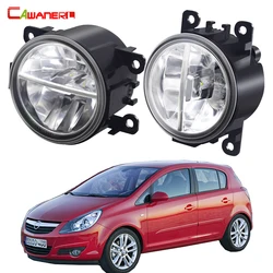 2 X 30W Car LED Fog Light Assembly Fog Driving Lamp DRL For Opel Corsa D Hatchback 2007 2008 2009 2010 2011 2012 2013 2014 2015