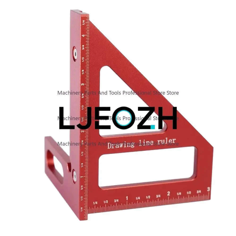 Woodworking Scribing Ruler,  Triangular , Scribing Ruler, Angler