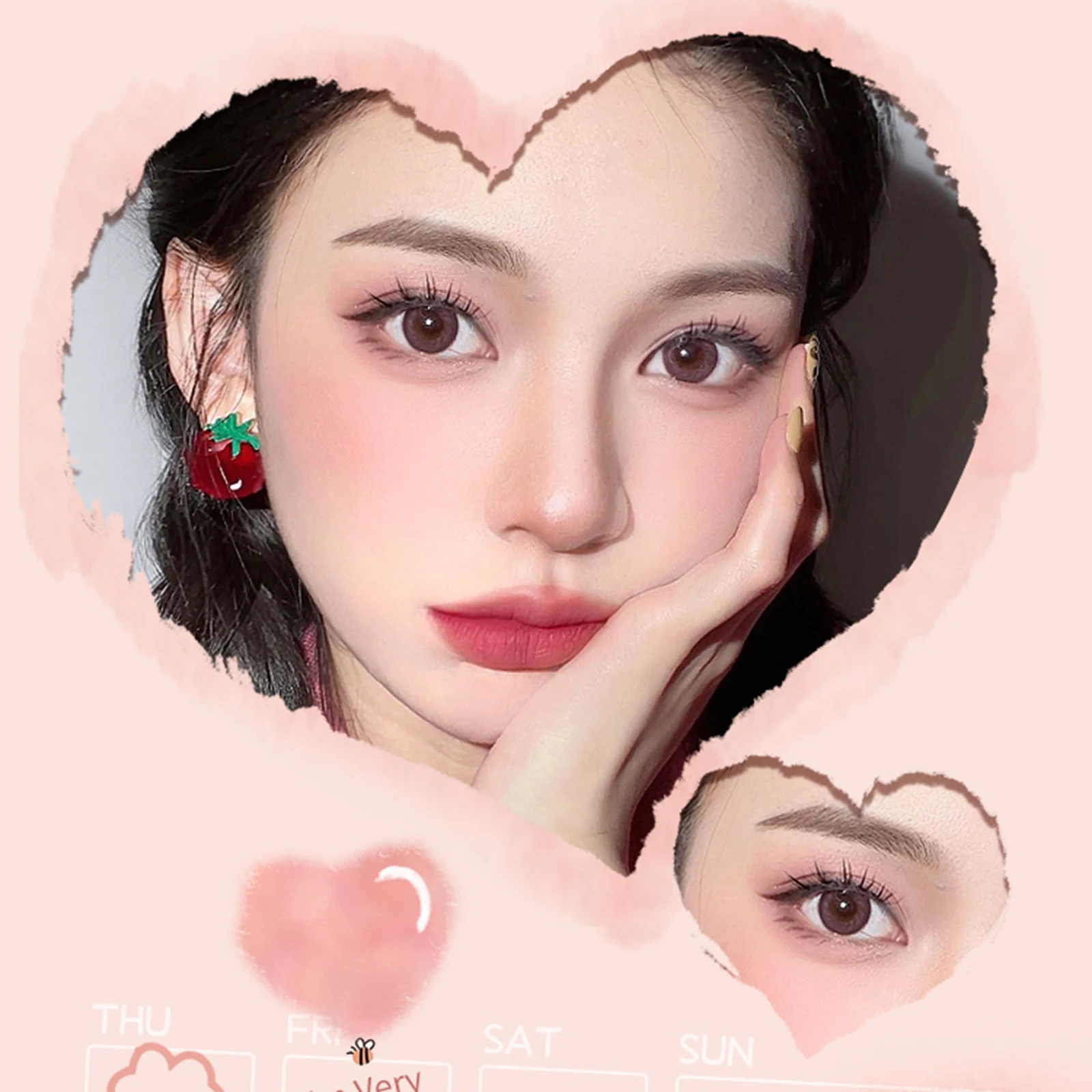 Gogotales 0.2g Eye Highlighter Crème Oogschaduw Stick Tweeërlei gebruik Liggen Zijderups Oogschaduw Pen Ingebouwde Puntenslijper St