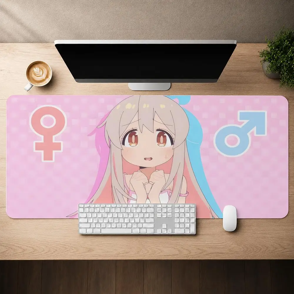 Onimai Im Now Your Sister Mouse Pad Mouse Pad Anti-Slip Rubber Base Extended Desk Mat For Gamers Office Computer Accessories