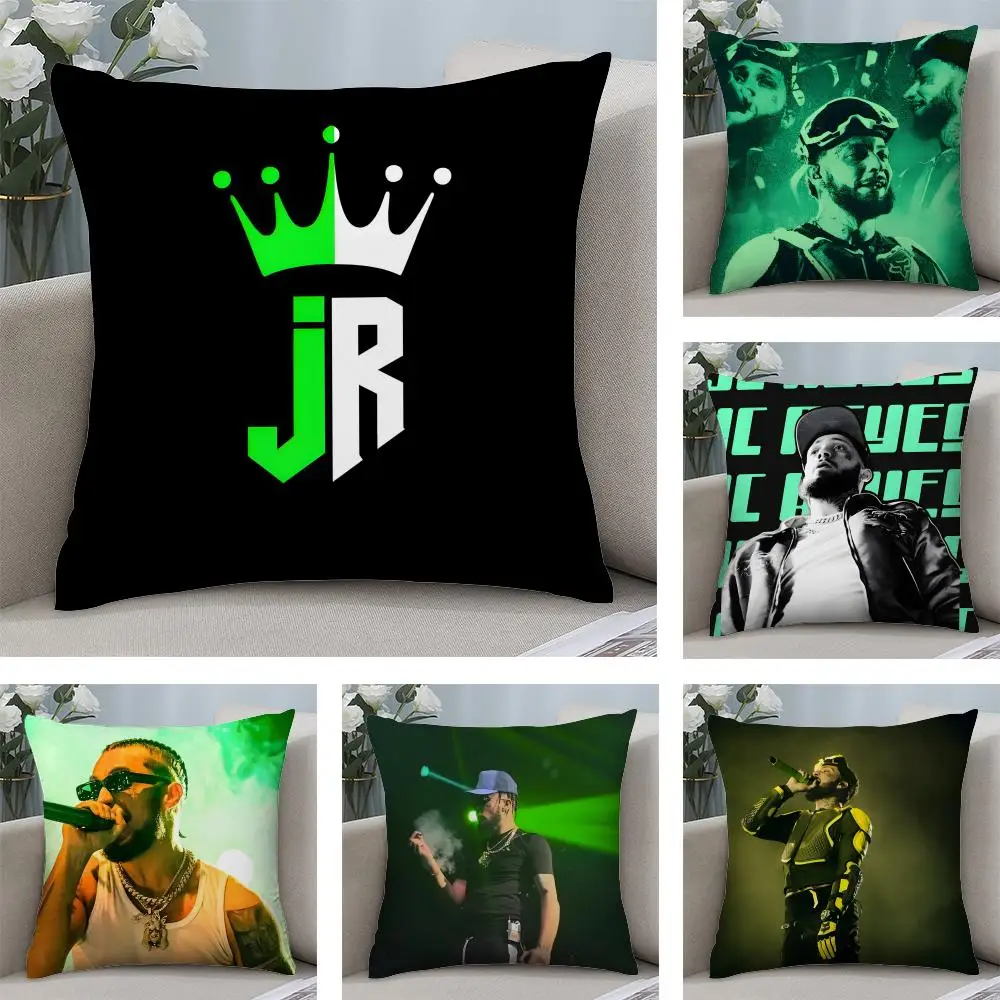 

Чехол для подушки J-Jc ReyesS Rapper из плюшевой ткани, мягкий, с двусторонней печатью, для дивана, теплый, зимний, домашний, детский подарок, наволочка