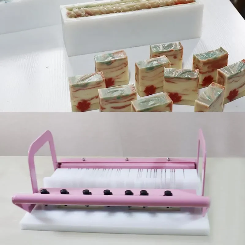 Handmade Soap Cutting Tool Wire Cutter for Cold Process DIY Homemade Bar Slicing Table Device Craft Supply