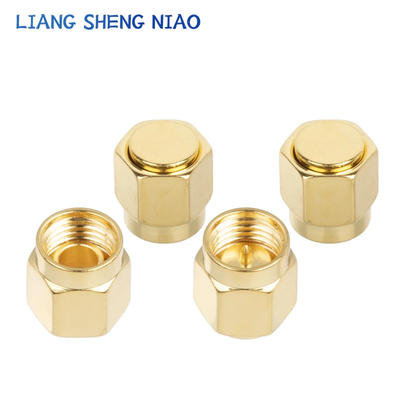 2pcs SMA open / Short circuiter Gold Plated SMA Load 6GHZ 50 Ohm sma Shorter sma Opener SMA Calibration Device SMA Connector