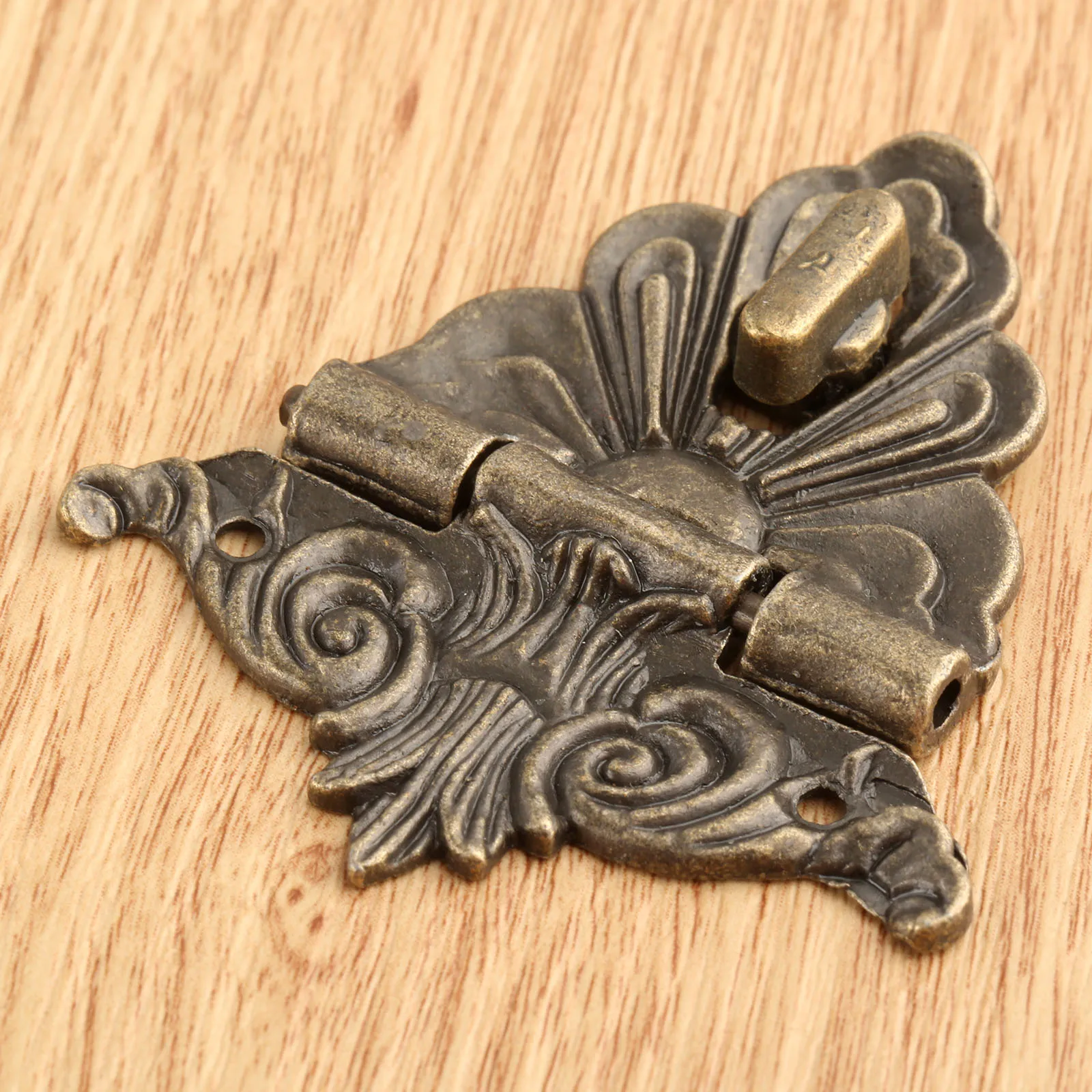 1pc 54*58mm scatola chiusura a scatto chiusura a scatto decorativa chiusura a scatto per gioielli scatola di legno cassetto con viti
