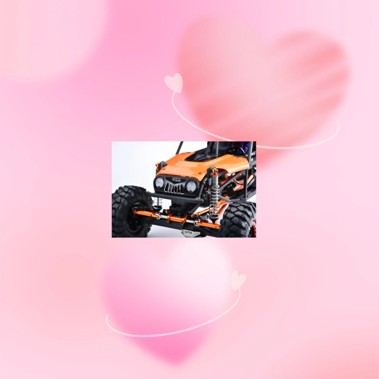 

Передний бампер из сплава GPM 7075, белый свет для VANQUISH 1/10 H10 OPtic