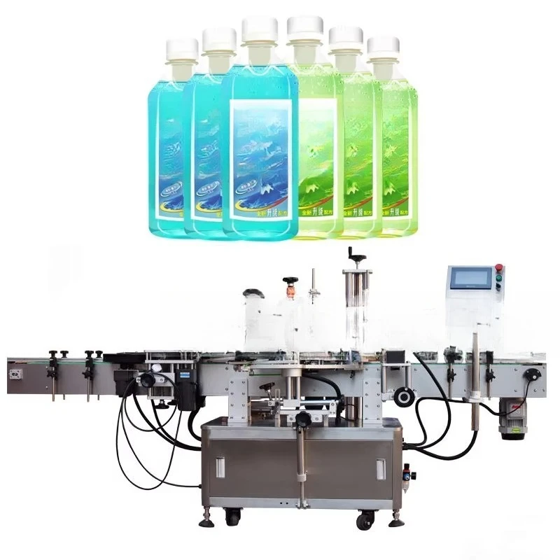 Car Wash Liquid Label Machine Wheel Self-Cleaning Agent Labeling Machine Cleaning Detergent Labeling Machine