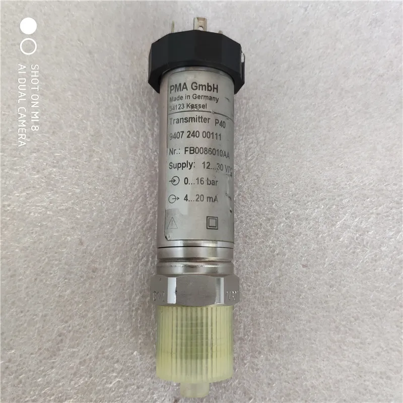 Original German PMA High Temperature Resistant High Precision Pressure Transmitter P40-9407 240 00111 Negotiation