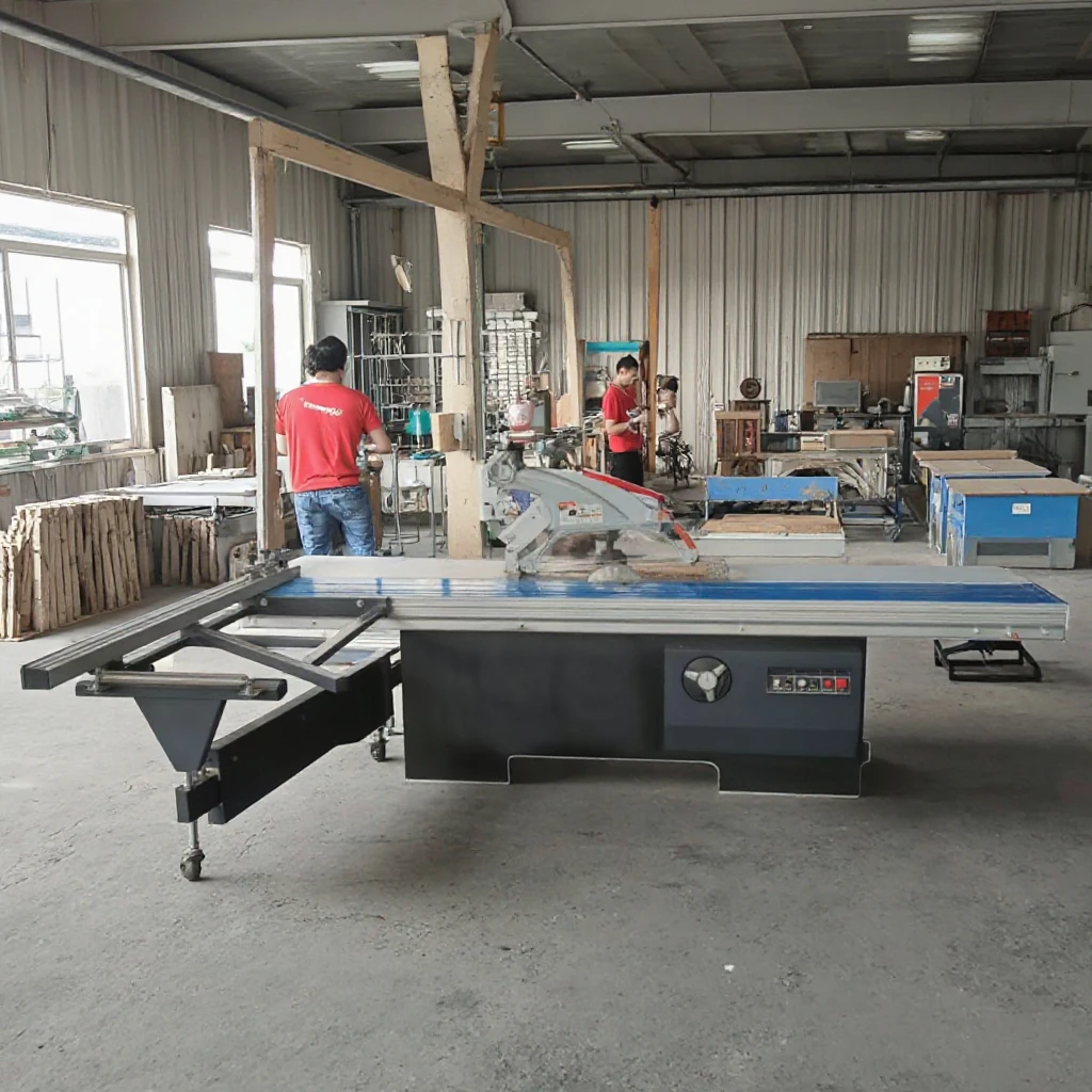 Precision Woodworking Machinery Slide Table Saw Precision Panel Saw Automatic Panel Saw
