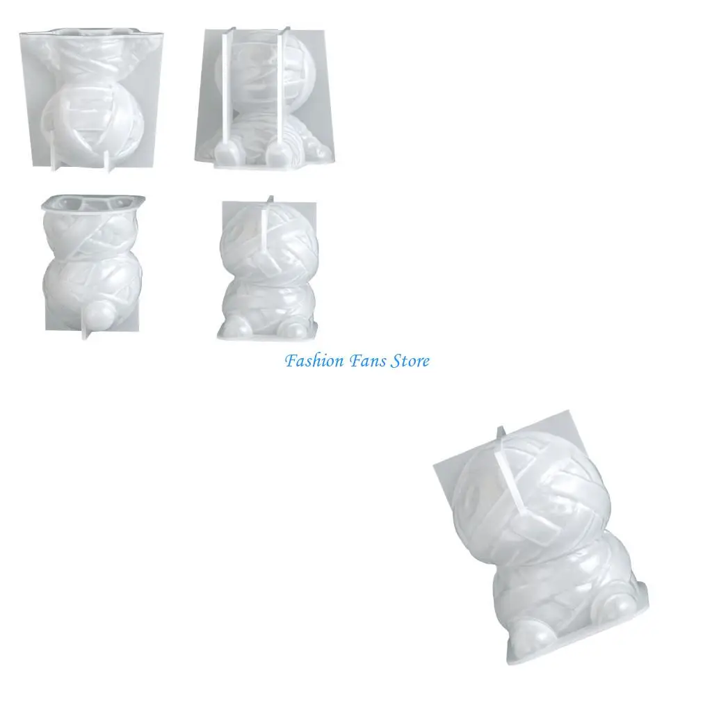 

Flexible Mummies Silicone Mold For Detailed Figurines And Home Decorations Heat Resistant Soap Mould