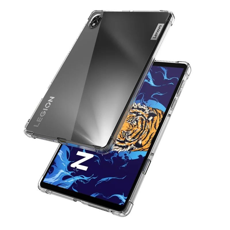 Funda transparente de TPU suave a prueba de golpes para Lenovo Tab M8 4th Gen TB300FU M9 M10 M11 K10 Pro P11 P12 2023 funda protectora de piel para tableta