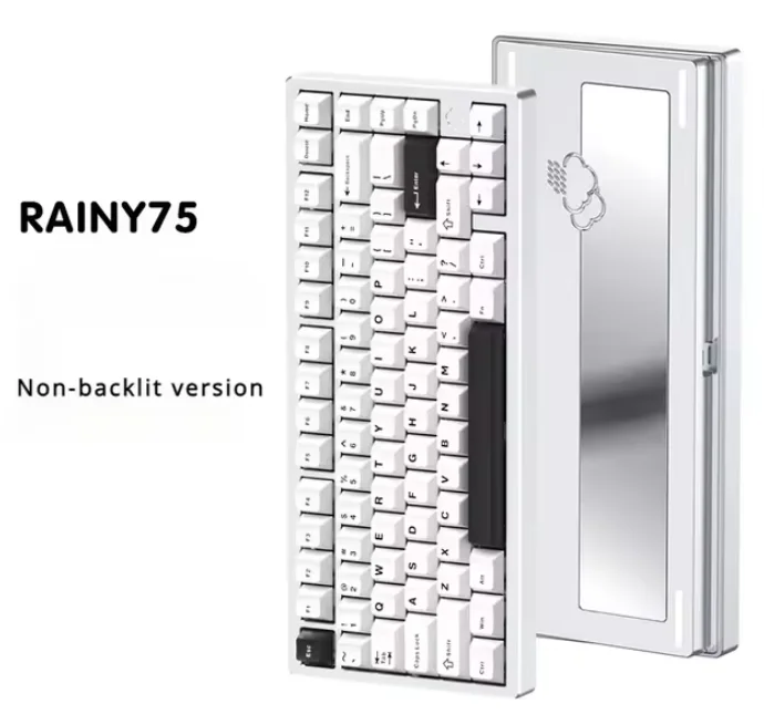 Rainy 75 メカニカルキーボードアルミ合金トライモード RGB ワイヤレス