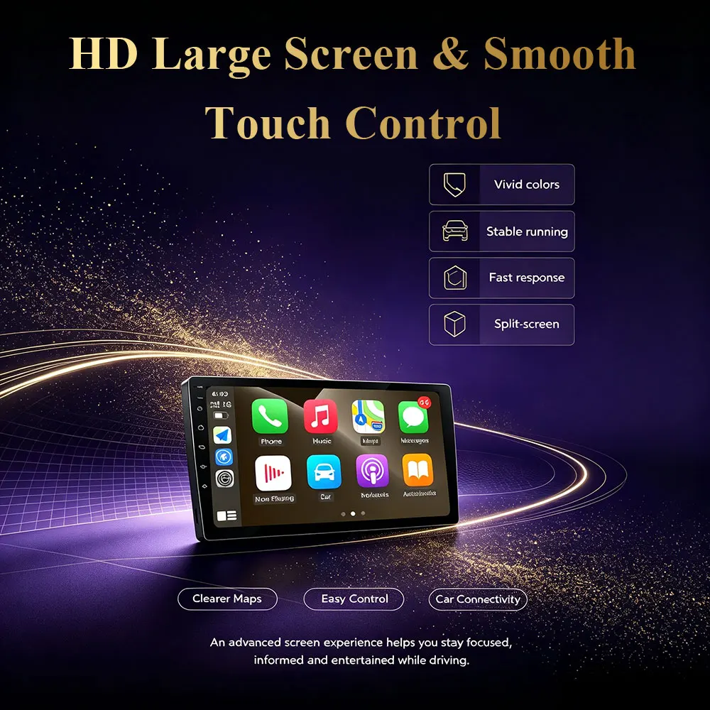 For NISSAN Micra K13 March K13 2013-2017 GPS Navigation Autoradio Wireless CarPlay Bluetooth Split Screen Touch Screen Head Unit