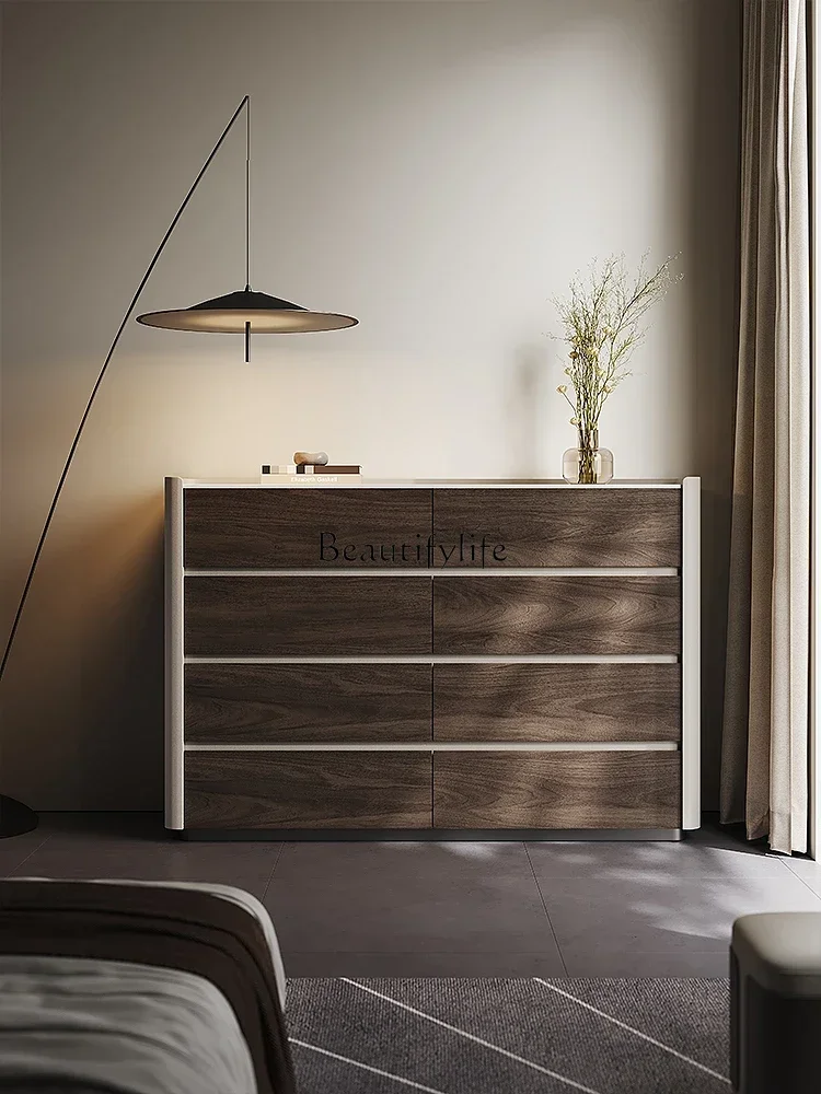 خزانة تلفزيون عالية لغرفة النوم، خزانة تخزين منزلية بجانب السرير #2