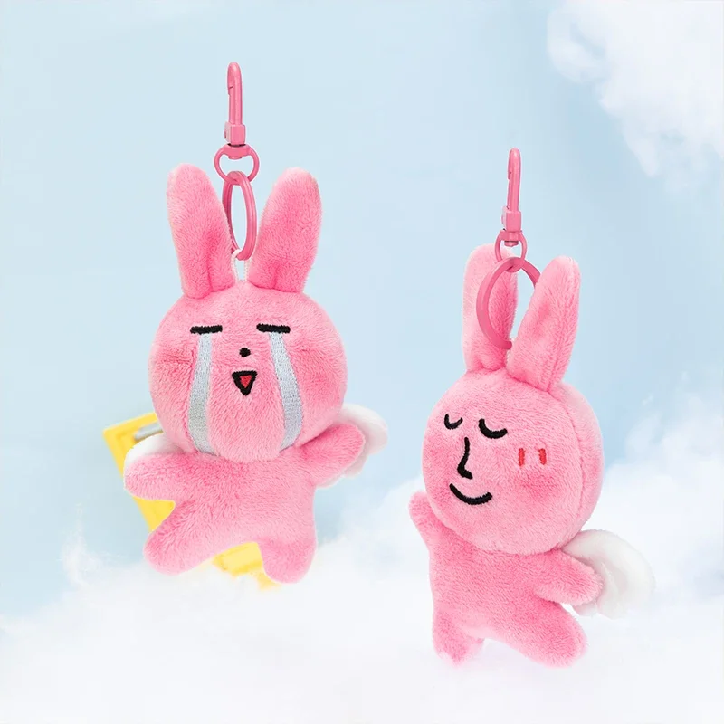 Myfriend Rabbi Plush Toy Pink Rabbit Anime Soft Puppet Pillow Fluffy Anime Juguetes Kids Funny Toys For Cute Festival Gifts