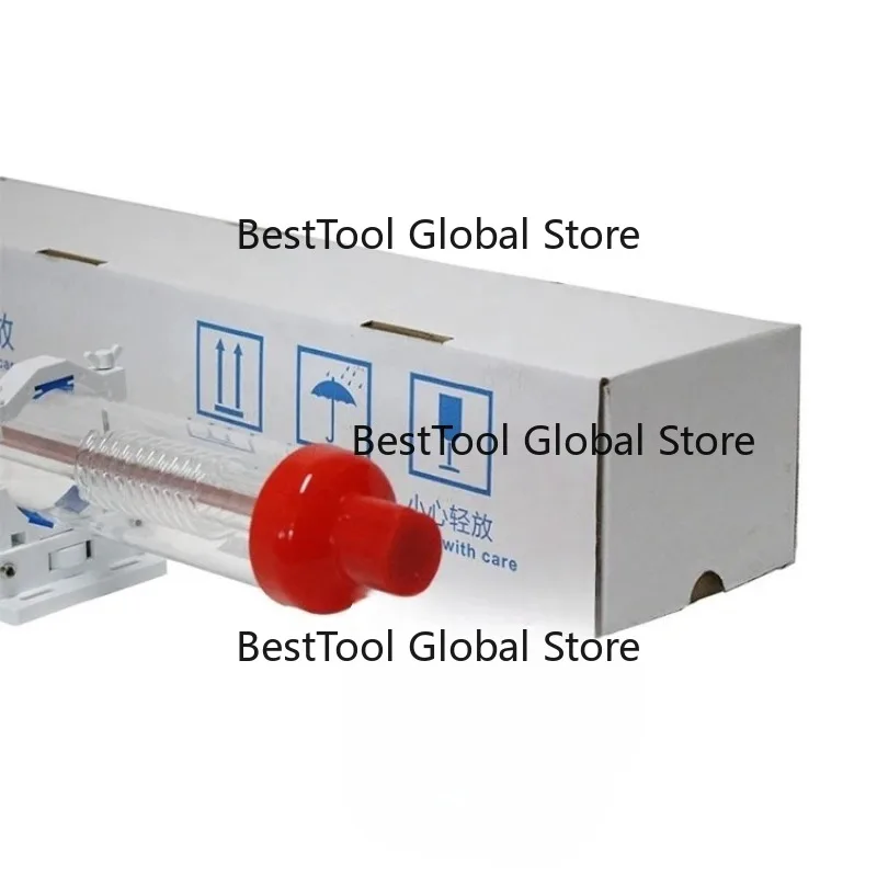 Manufacturer  USA Warehouse Yongli 100W Glass La-r Tube Lamp Dia.80mm -Equipment Parts for C-nc -Cutting Machine