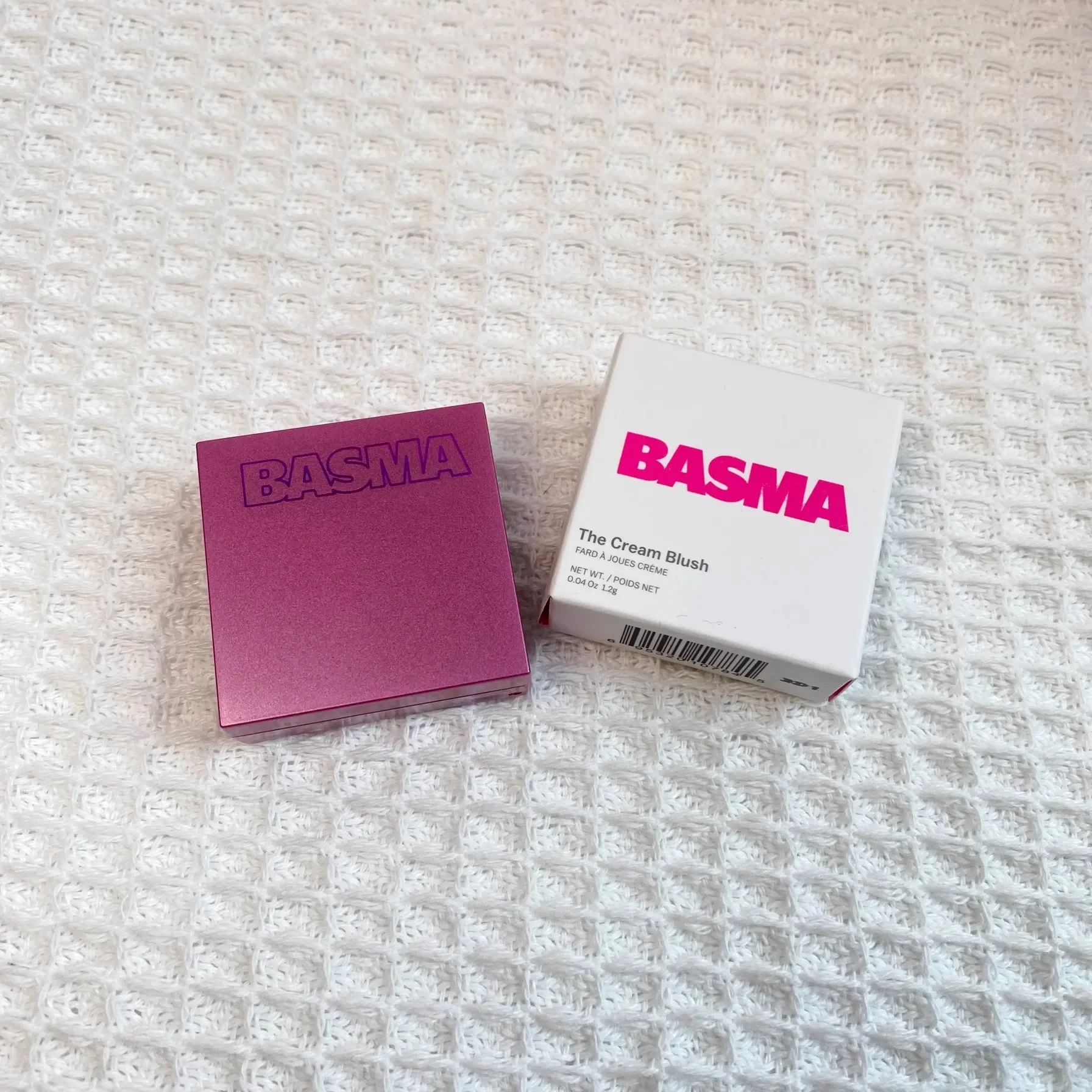 1,2 g Probengröße Fuchsia Rouge Paste Frauen Mehrzweck Rouge Schlamm Lidschatten Mattes Pulver Rouge Lippenglasur Basma Gesichts-Make-up