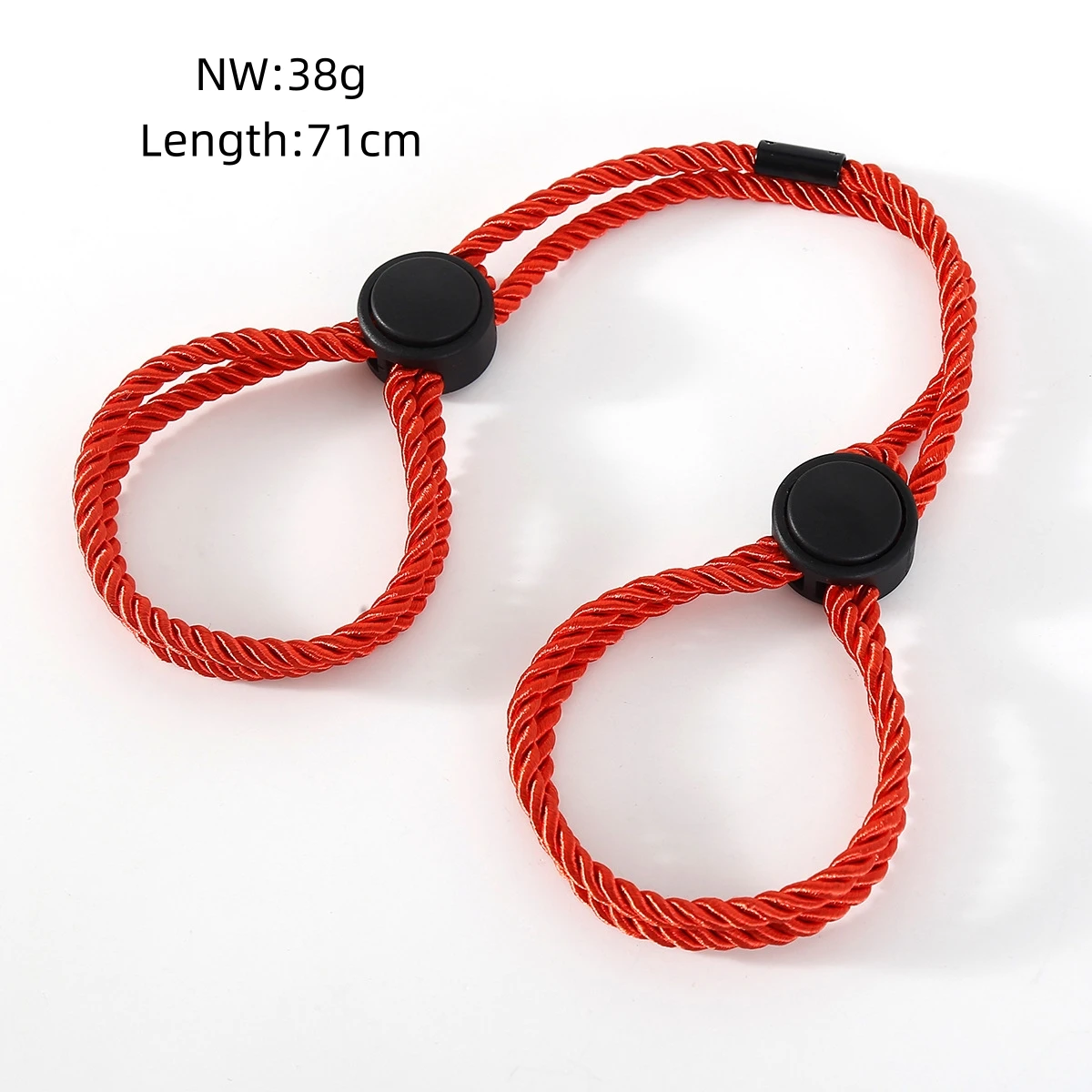 3 Colors Fashionable Bundling Cotton Rope Handcuffs For Bundling Game Party Clothing Accessories Stage Performance Props