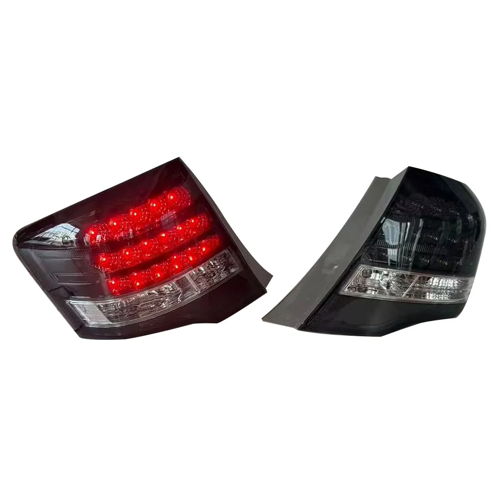 Car Rear Lights For Toyota Axio 2009 to 2012 NZE141 Taillight LED Stop Lamp Left and Right Smoky Black