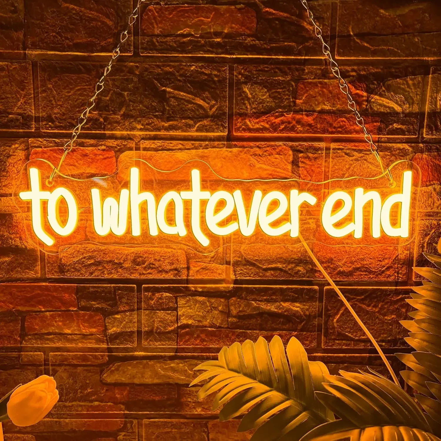 

LED To Whatever End Neon Sign Light Motivational Neon Light USB For Classroom Office Library Study Children Bedroom Gyms Decor