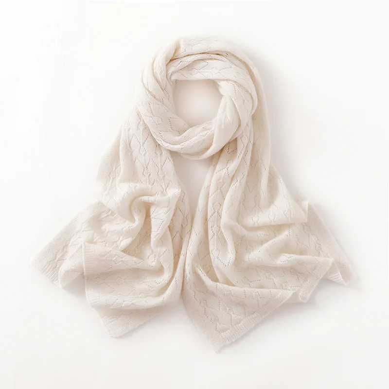 (100% Cashmere) Women\'s High-end Cashmere Scarf, Warm Classic Shawl, Versatile For Women