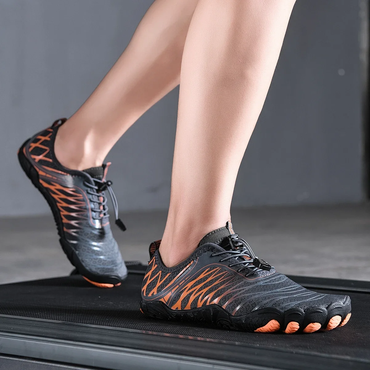 ELUVA Quick Dry Water Shoes Men's Aqua Shoes Swim Beach Sneakers Lightweight Barefoot Sports Sandals Non-Slip Shoes for Men - Image 2