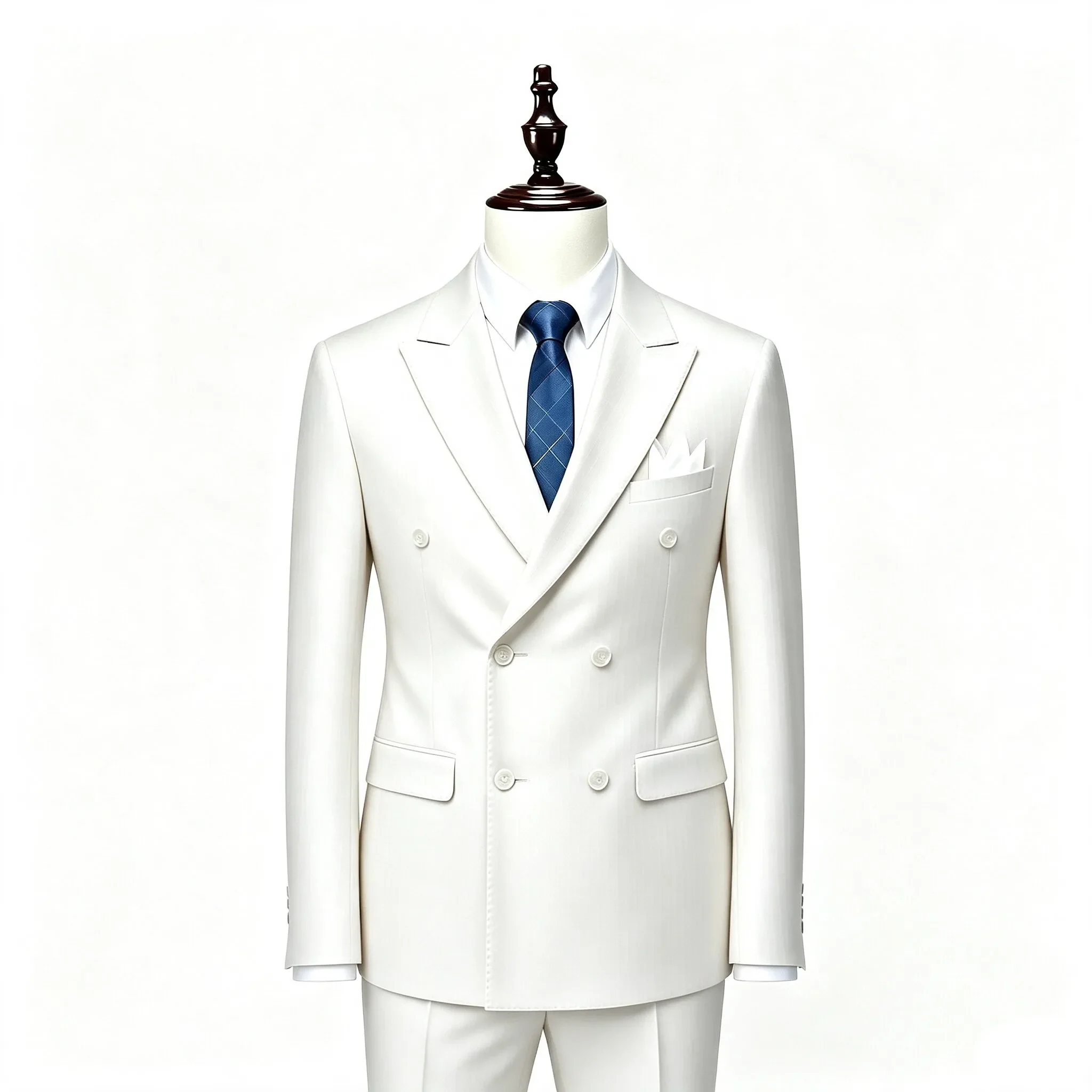 14 Farben Herren Doppelreihige Blazer-Mäntel, Modische Einfarbige Anzüge für Hochzeit, Abschlussball, Business, Casual, Slim Fit – Detail 4