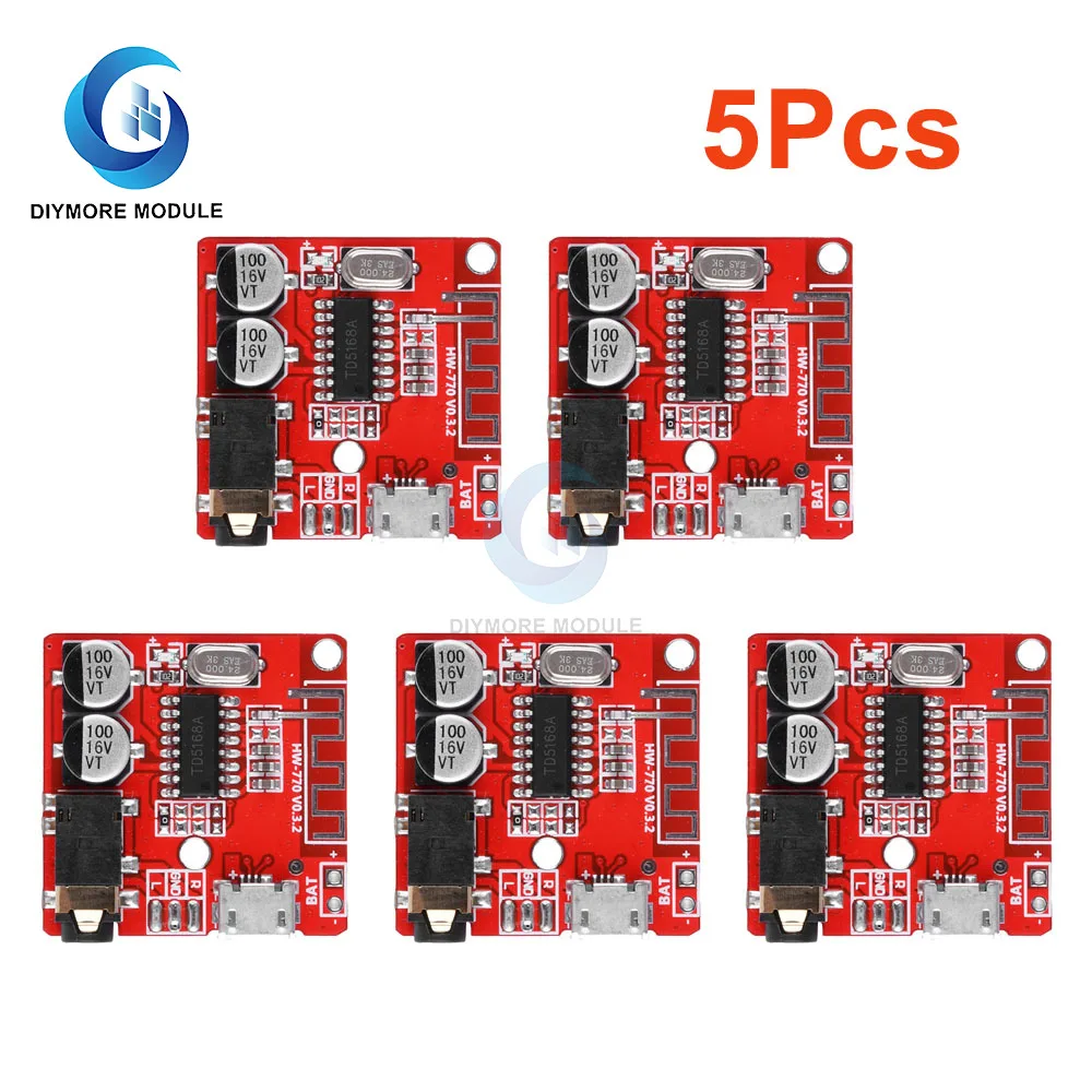 MP3 Bluetooth 5.0 Decoder Board Lossless Car Speaker Audio Amplifier Board Modified Bluetooth Circuit Stereo Receiver Module 5V