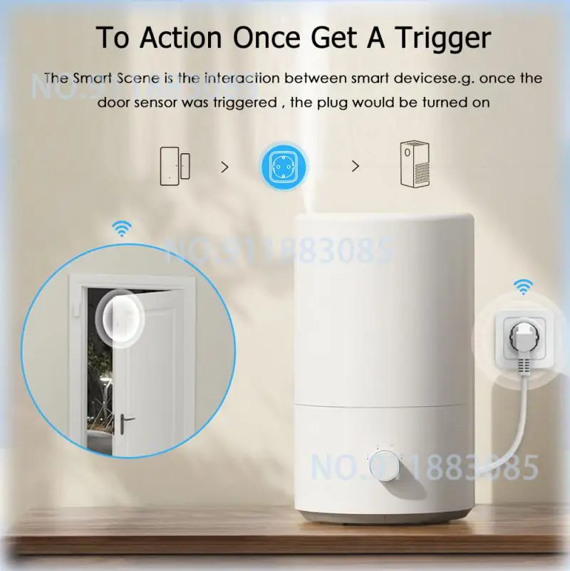 EWelink WiFi Smart Plug 20A EU Energy Power Function Timing Function Socket Works With Alexa Google Home Alice SmartThimgs