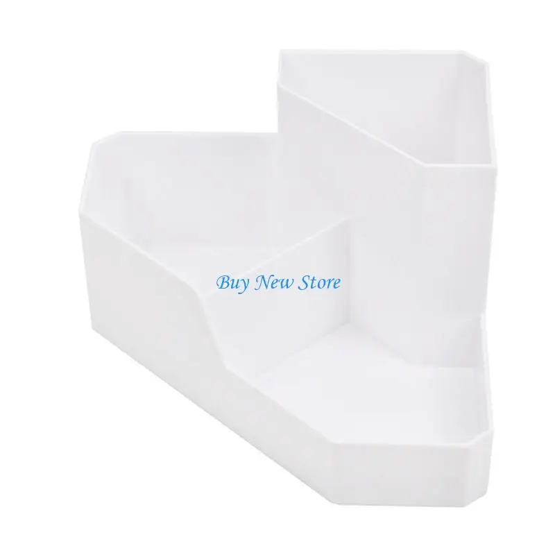 

20CE Desk Desktop Organizers Pen Holder for w/ 3 Compartments for Office