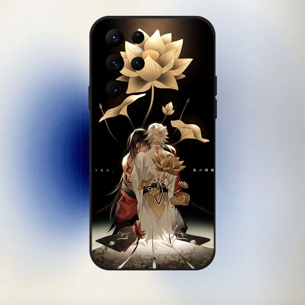 O-Onmyoji Game Phone Case For Samsung S24,23,22,30,21,10,9,Ultra,Plus,Lite,FE,5G Black Soft Case