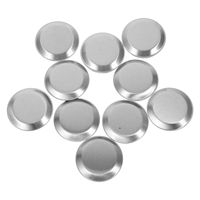 10 Pcs Kitchen Sink Accessories 304 Stainless Steel Hole Covers Soap Dispenser Faucet Plugs Drain Decorative Caps Sealing