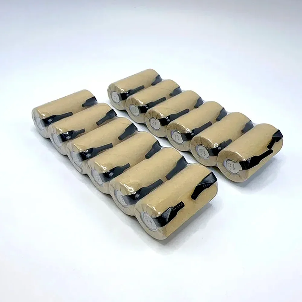 

1.2V Battery SC Rechargeable Battery 1.2V 2800mAh Sub C NI-CD Cell With Welding Tabs for Electric Drill Screwdriver DIY BATTERI