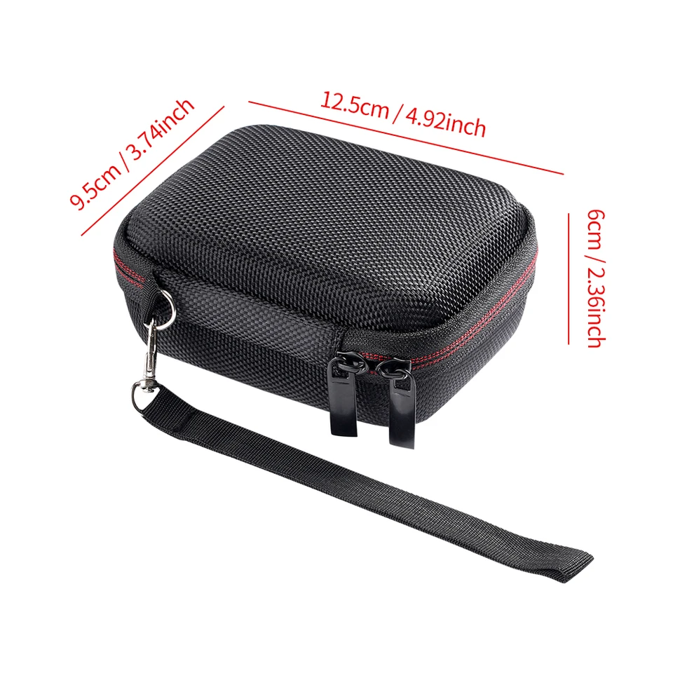 BeisDirect Étui de transport de voyage pour JBL GO4 Bluetooth Audio Portable Sac de rangement en EVA rigide pour haut-parleur Bluetooth JBL GO 4 (doublure noire