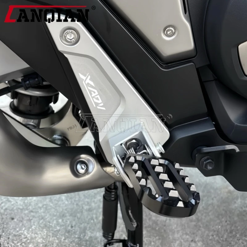 

2021 - 2025 2026 Rear Folding Footrest FOR HONDA X-ADV 750 XADV X-ADV750 Aluminium Foot Peg Pedal Side Stand Enlarger Extension