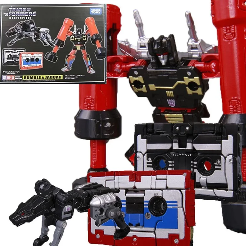 

В наличии: Трансформер Masterpiece MP15 RUMBLE&JAGUAR, коллекционная упаковка, фигурка, модель, игрушка, подарок для мальчиков и мужчин