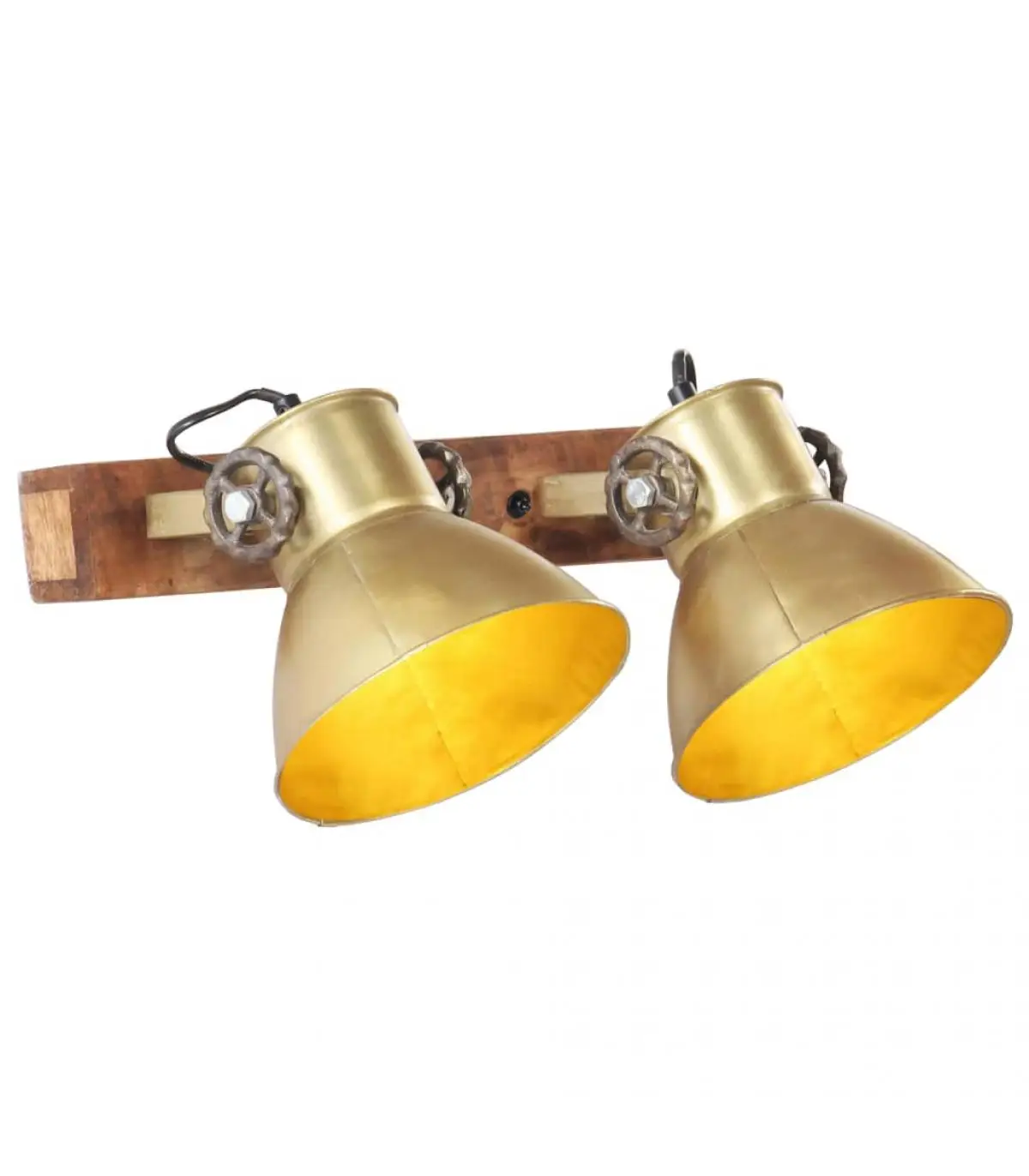 Industrial brass wall lamp lamps 45x25 cm E27