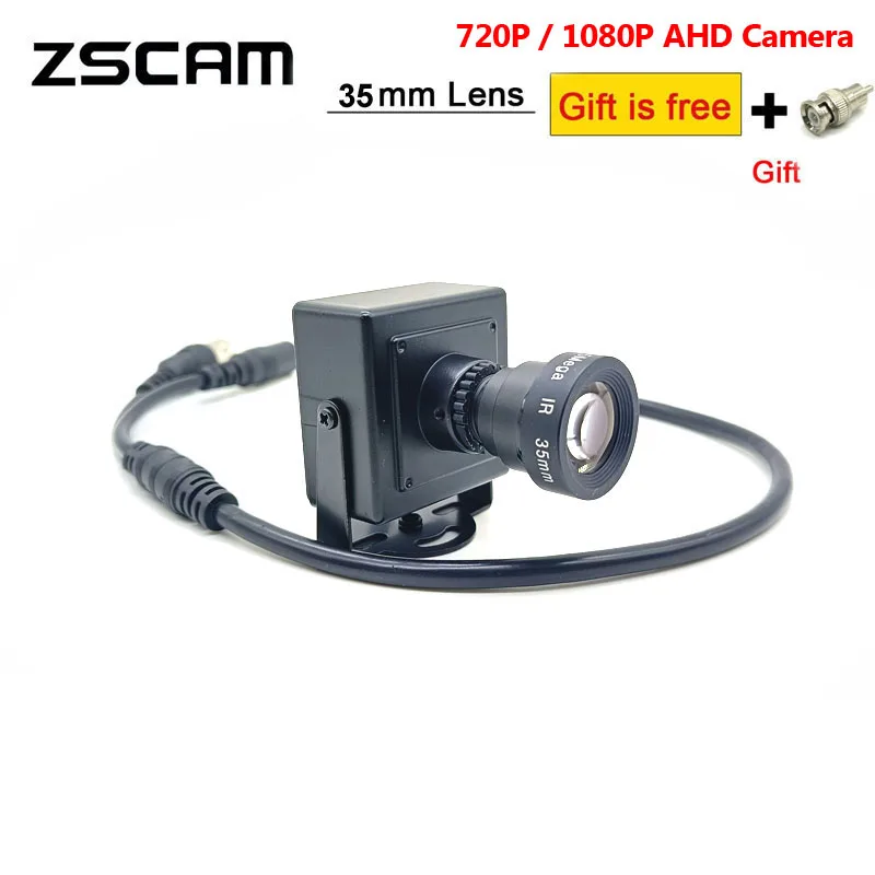 

Mini Overtaking Car Camera 720P/1080P AHD CCTV 25mm/35mm Long Focal Length Lens Security Video Camera