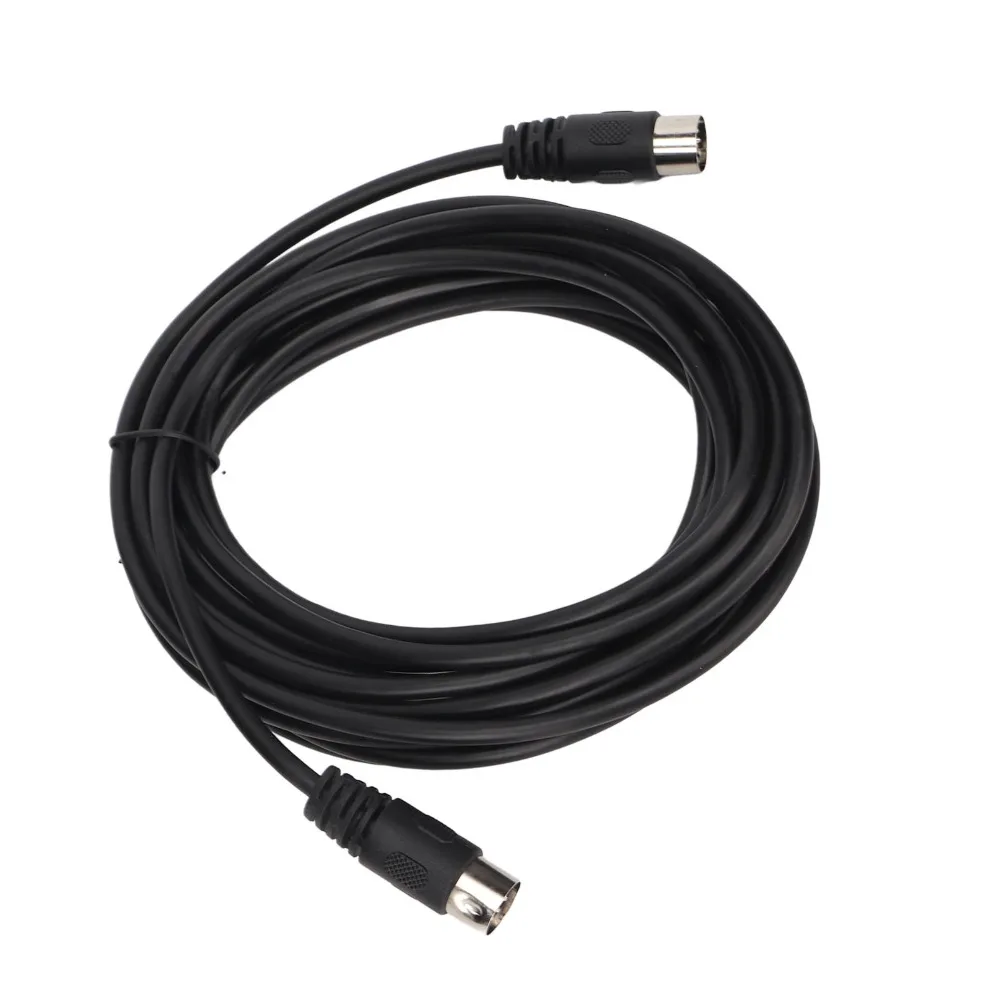 5m/16.4ft DIN 8Pin to DIN 8Pin Cable Plug and Play High Accuracy DIN 8Pin Male to DIN 8Pin Male 8Pin Extension Cable