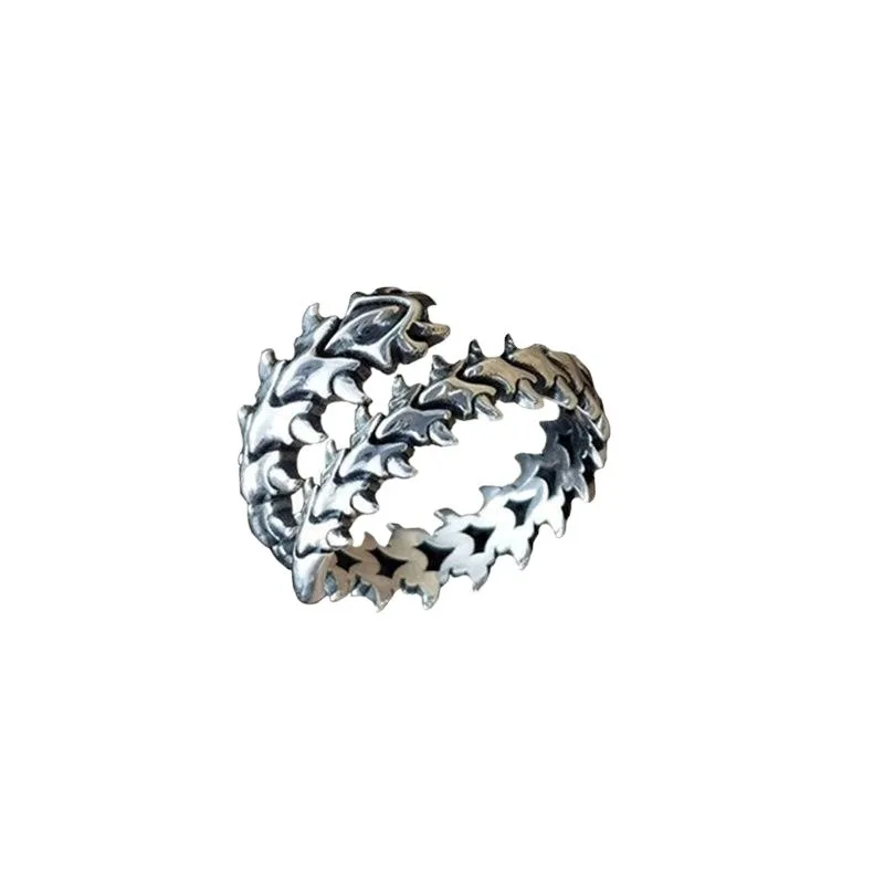 Punk Style Star Ring for Men & Women, Adjustable Band